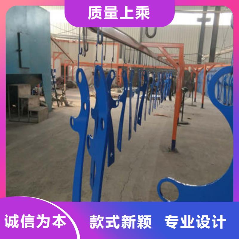 【防撞立柱不锈钢复合管护栏一手货源】实力商家供货稳定