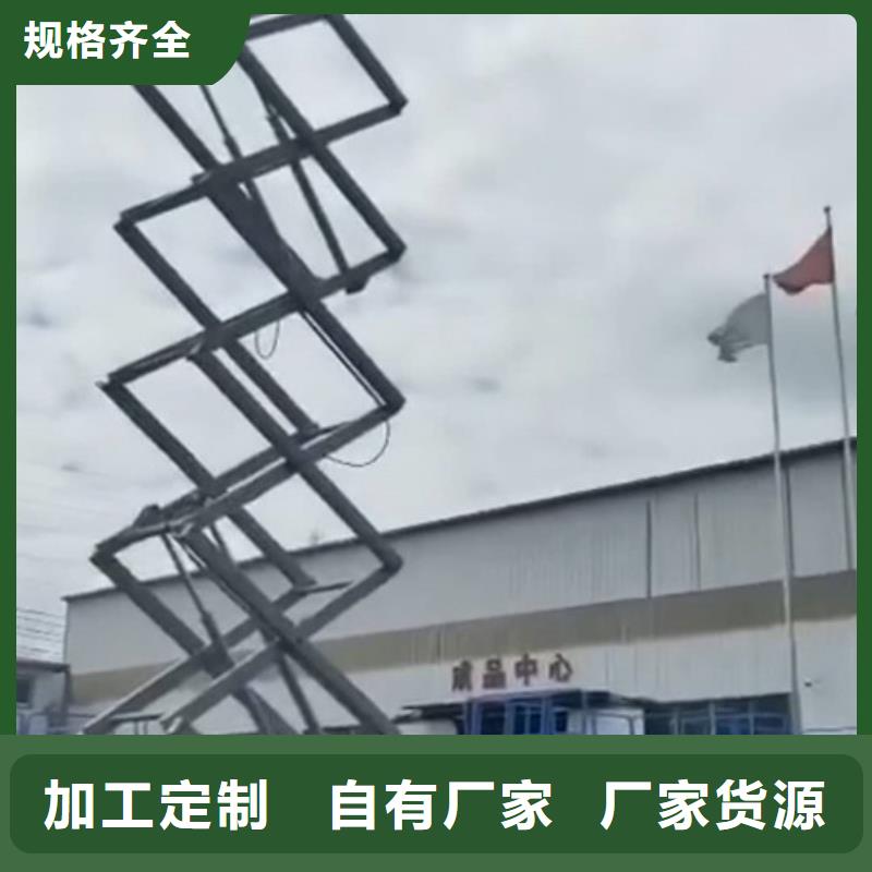 高空作业平台导轨式液压货梯准时交付优选好材铸造好品质