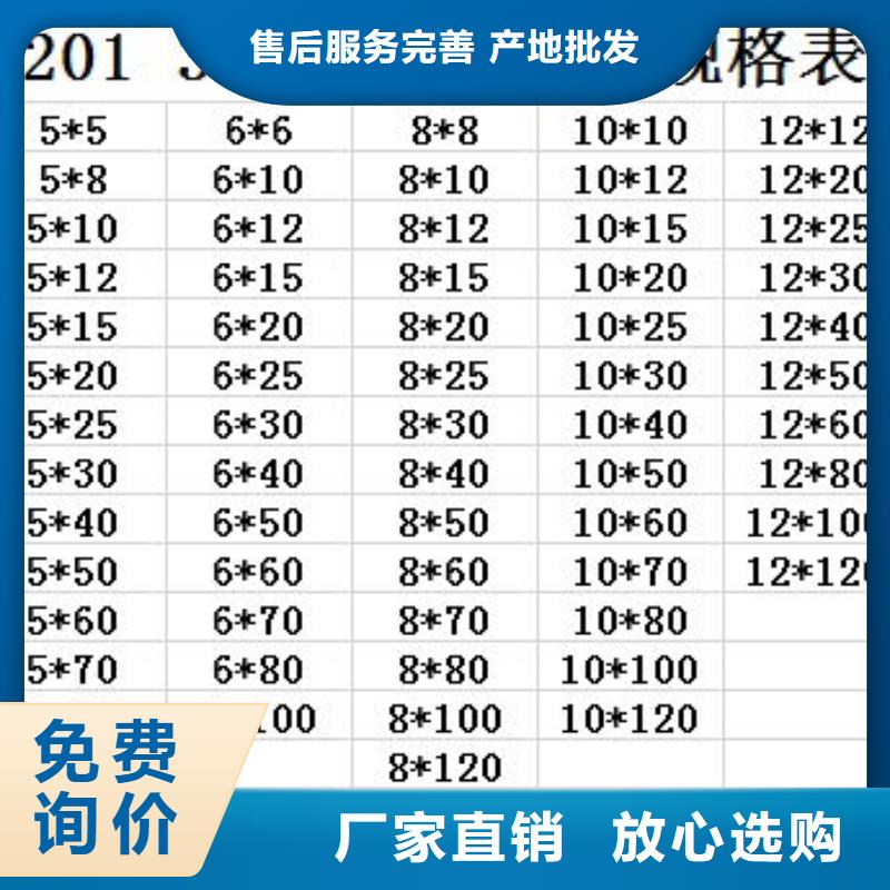 不锈钢型材【贴膜】现货销售快捷物流