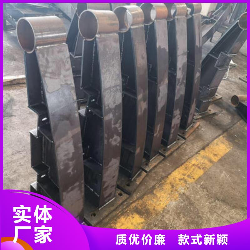 桥梁护栏镀锌喷塑防撞栏杆批发供应多行业适用
