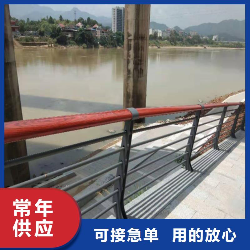 不锈钢桥梁防撞护栏河道景观灯光护栏_桥梁防撞护栏定制不额外收费做工细致