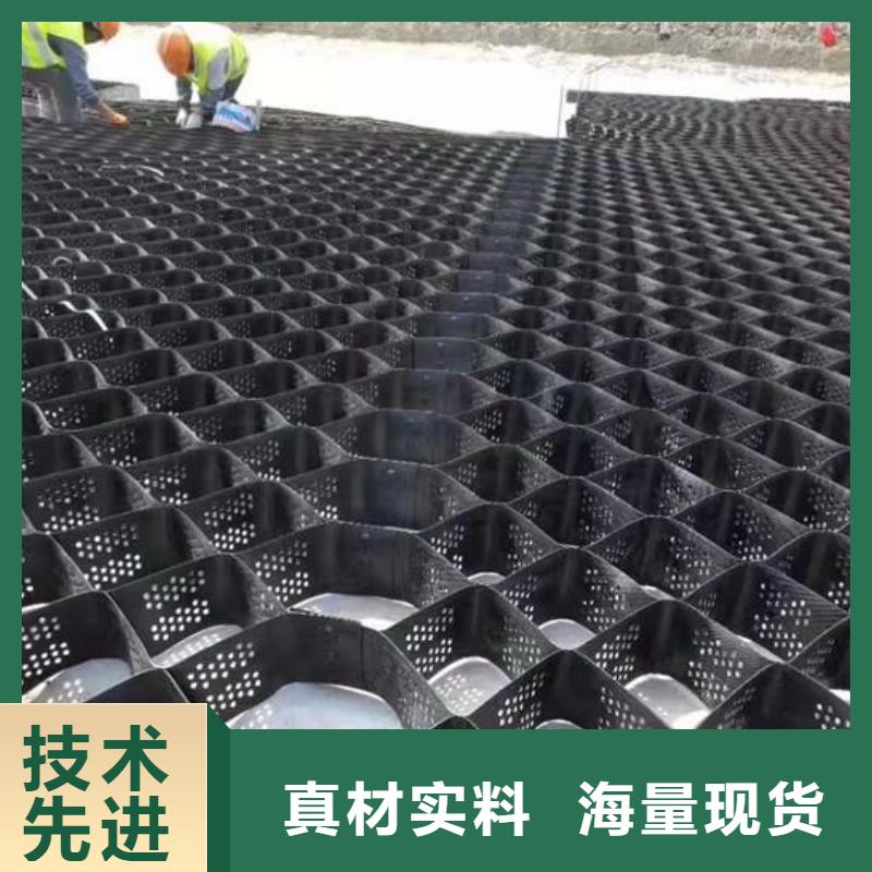 【土工格室】双向塑料土工格栅厂家实力大自有厂家