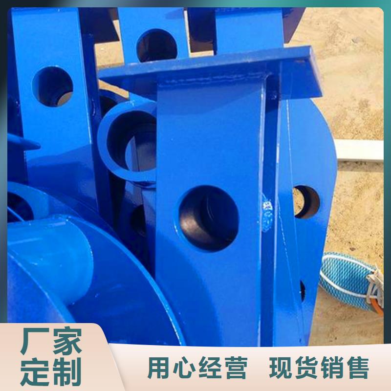 【河道护栏不锈钢复合管护栏品质商家】好产品不怕比