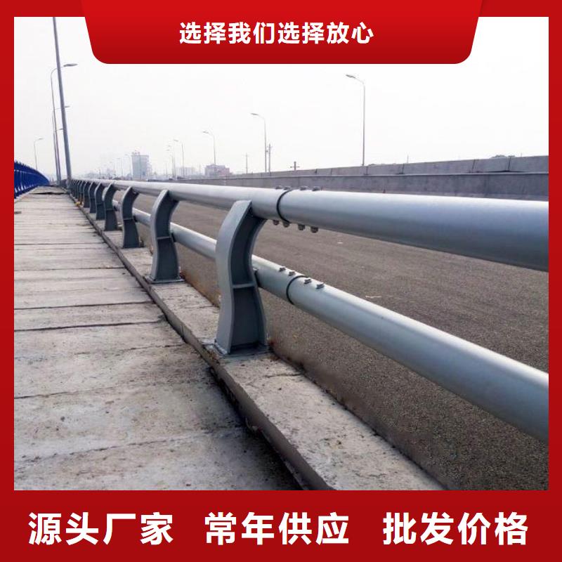 河道护栏钢背木护栏准时交付生产型