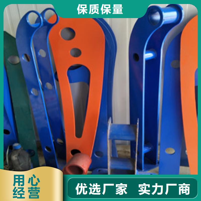 桥梁护栏立柱不锈钢复合管一个起售工艺精细质保长久