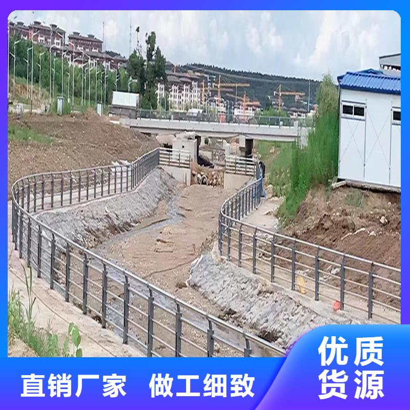 201不锈钢防撞栏杆供应商质优价保不锈钢桥梁护栏专业生产N年