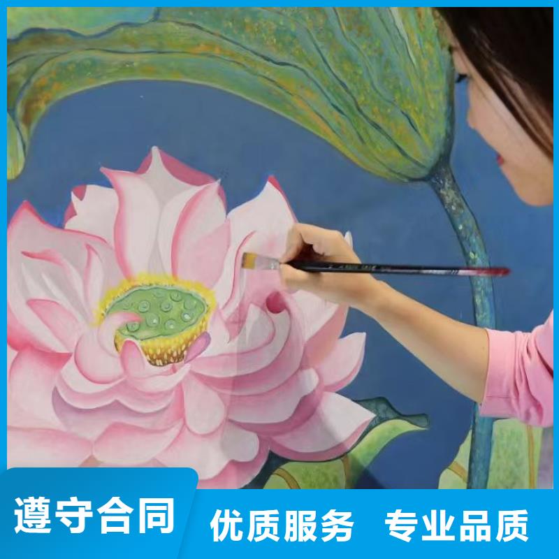 低价墙绘凉水塔彩绘筒仓手绘墙画方便快捷正规公司实力商家