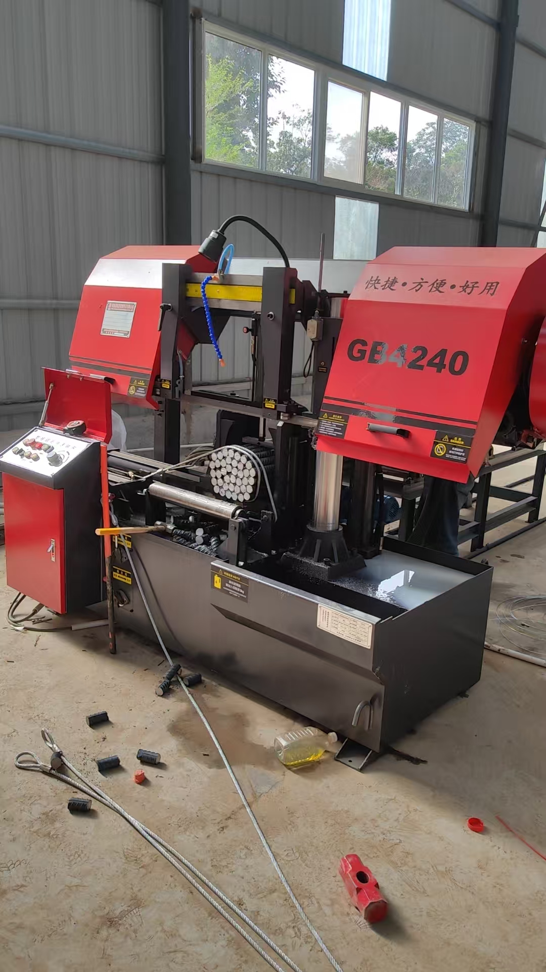 钢筋锯床钢筋带锯床联系厂家