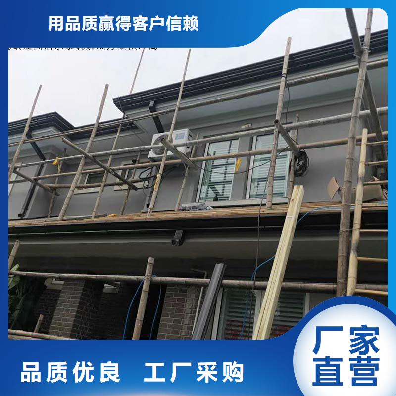 方形雨水管造型新颖层层质检