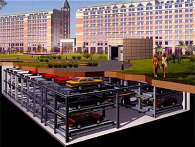 四柱简易停车位厂家制造生产