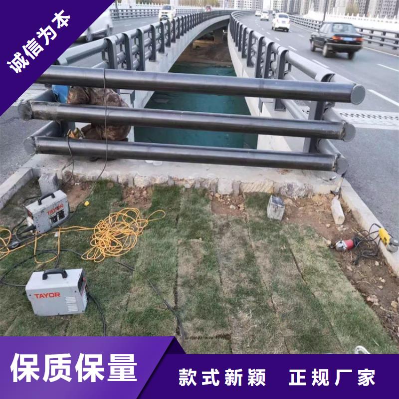 热镀锌桥梁护栏防撞护栏立柱厂家产地采购工厂自营