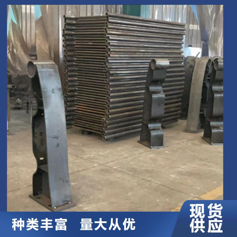 桥梁护栏河道防撞栏杆真材实料加工定制工厂直供
