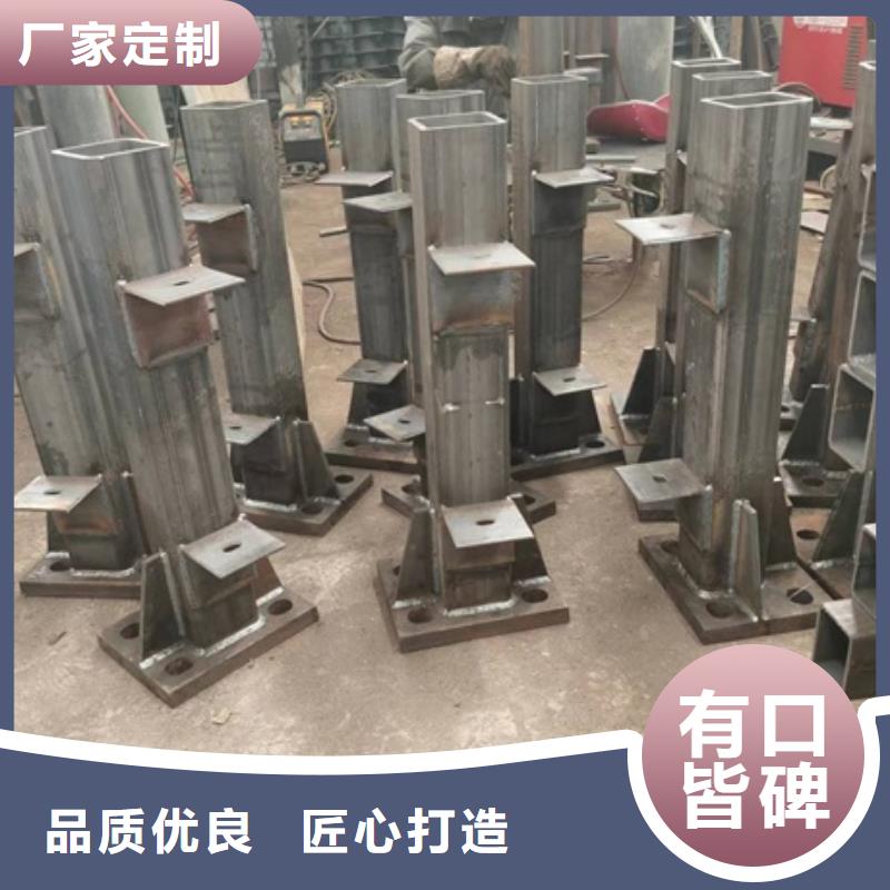 护栏桥梁不锈钢复合管护栏快速生产价格实在