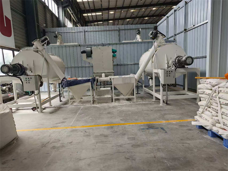 腻子粉搅拌机全自动干粉砂浆设备一站式采购方便省心