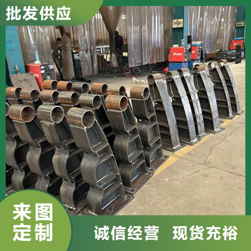 护栏-镀锌喷塑防撞栏定制速度快工期短本地货源