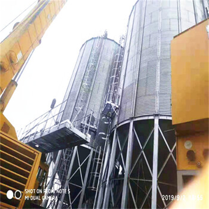 支持定制的农用装配式粮仓钢板仓供货商精工细致打造