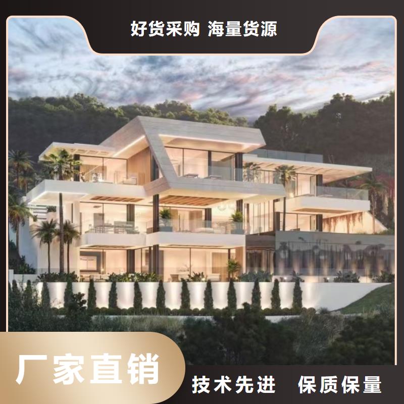 现代风格轻钢别墅轻钢房屋好厂家有担当产地批发