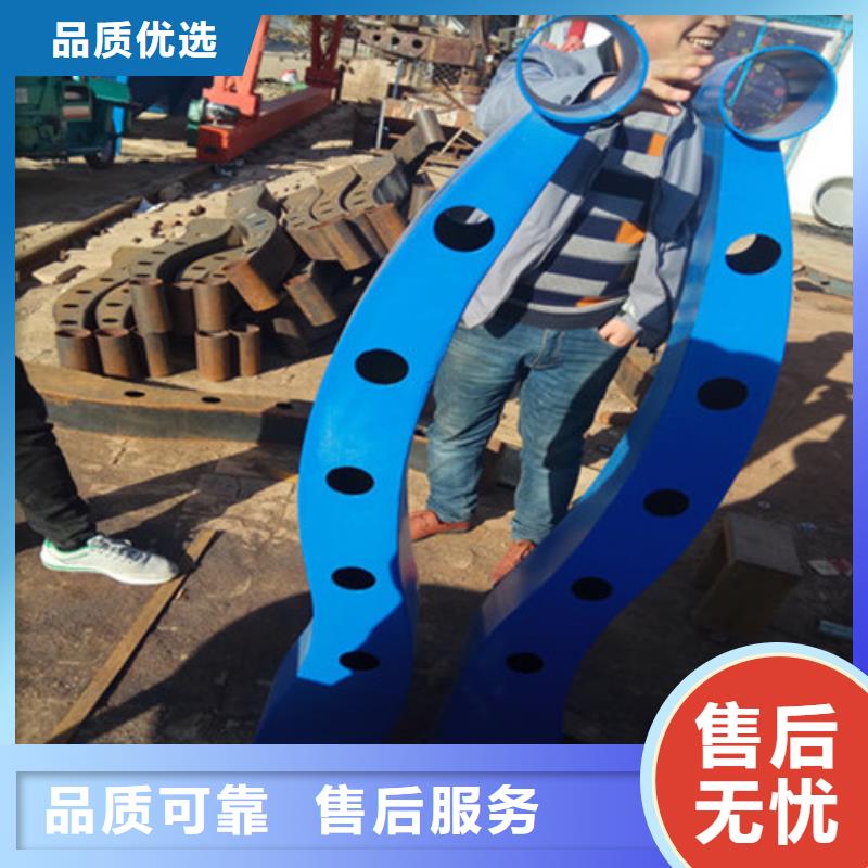 道路护栏山东复合管护栏厂家现货直发同城货源