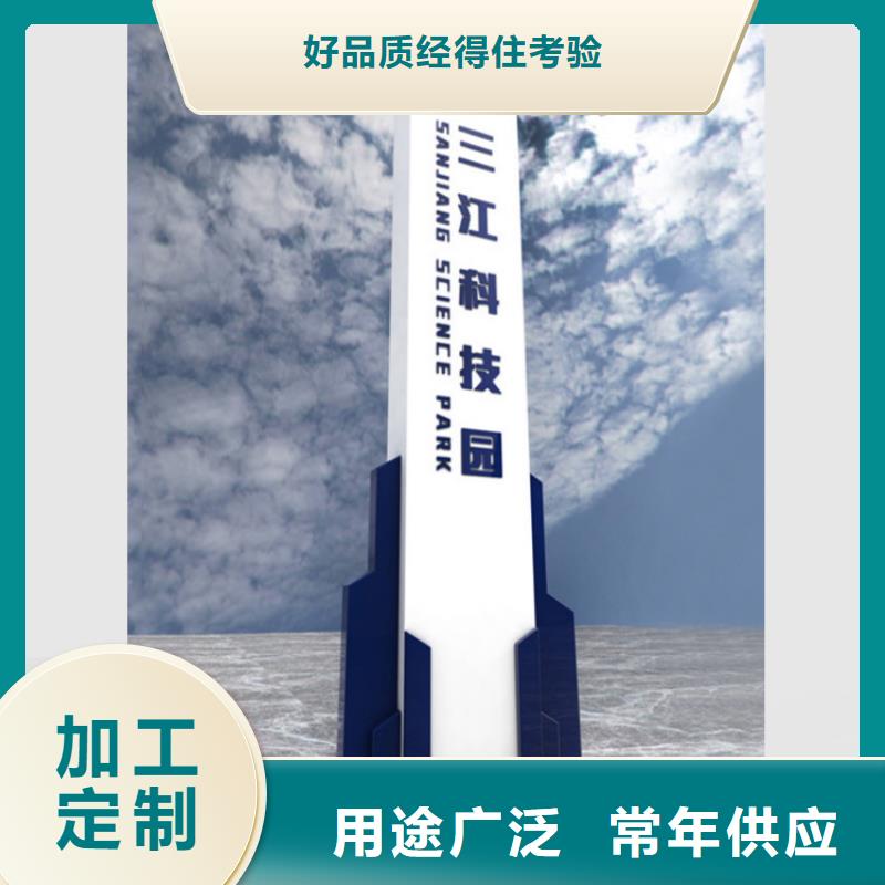万宁市小区导视牌诚信企业欢迎来厂考察
