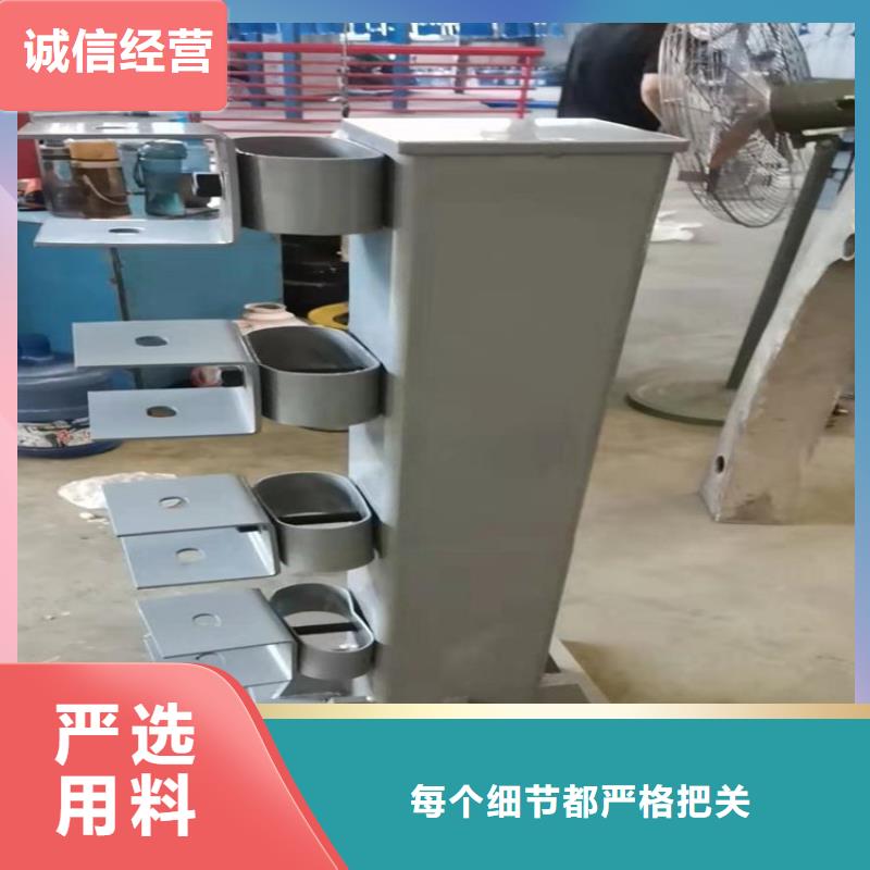 桥梁护栏立柱人车分流栏客户信赖的厂家同城品牌