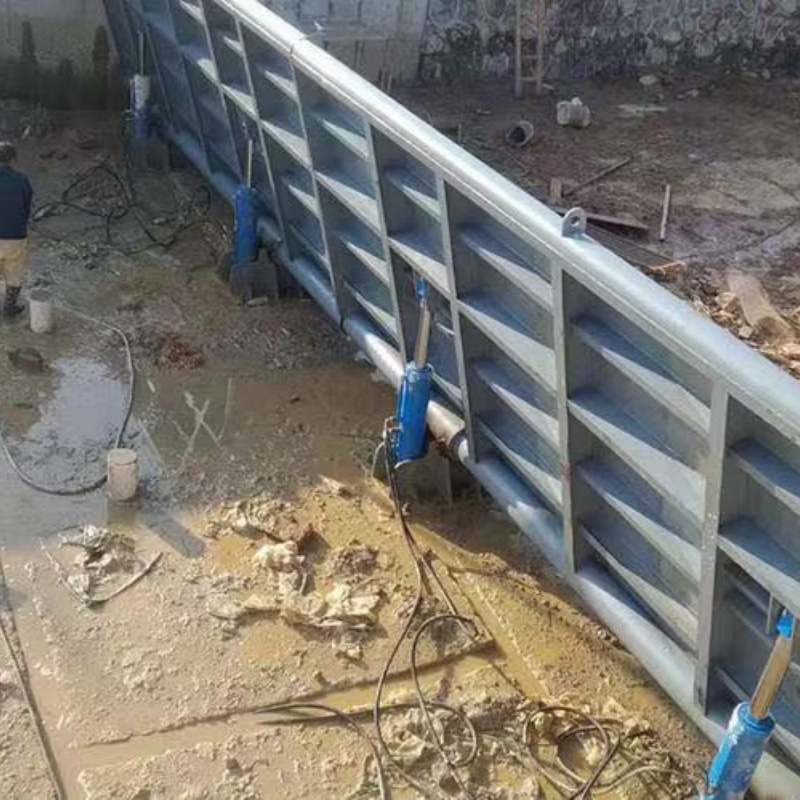 翻板闸门钢结构翻板闸门本地配送