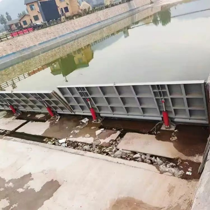 翻板闸门_液压升降坝钢闸门重信誉厂家