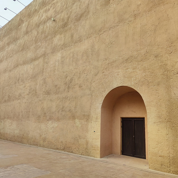 仿夯土稻草泥全包施工源头批发