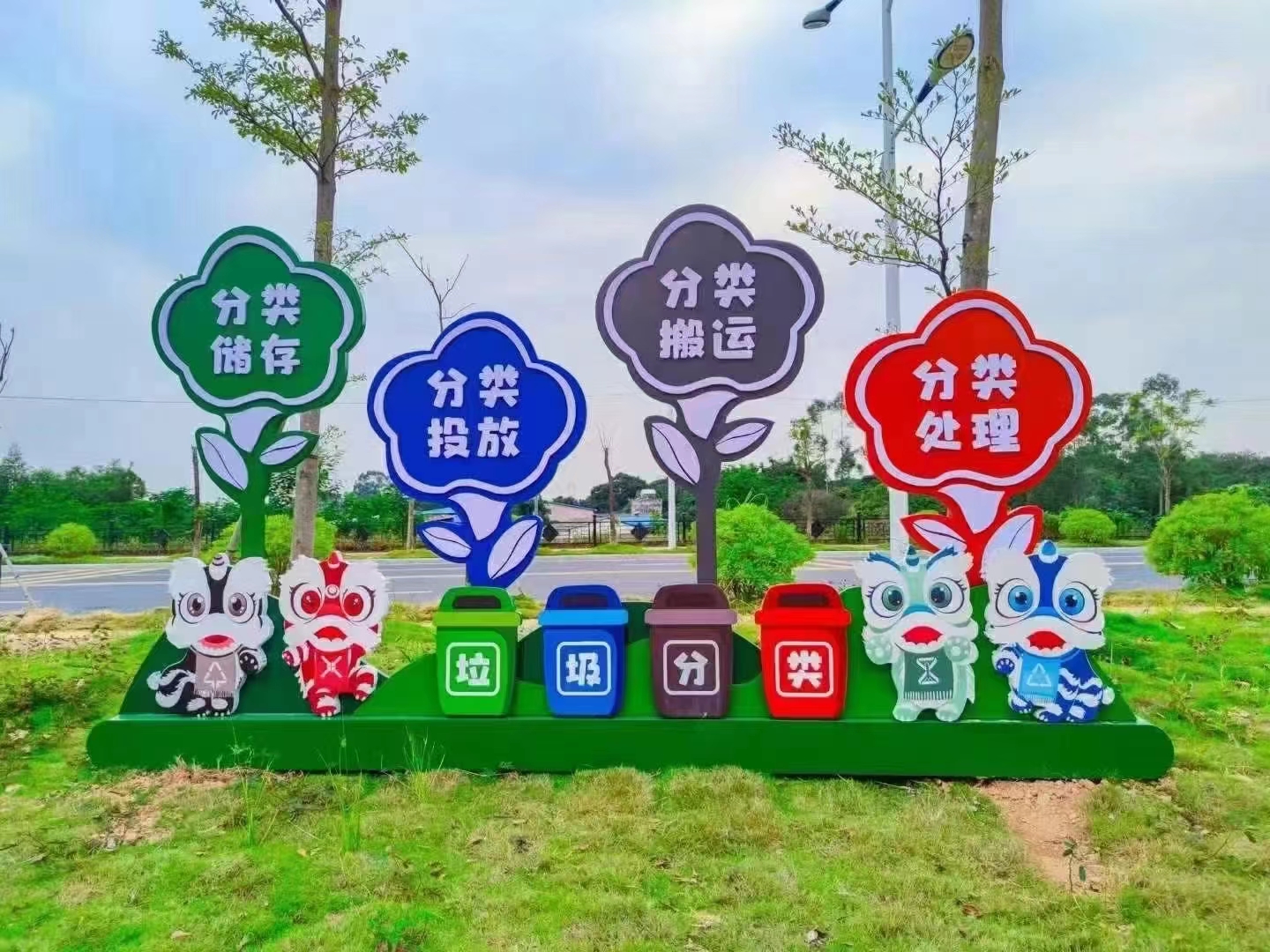 
街道垃圾分类亭全国发货市场报价