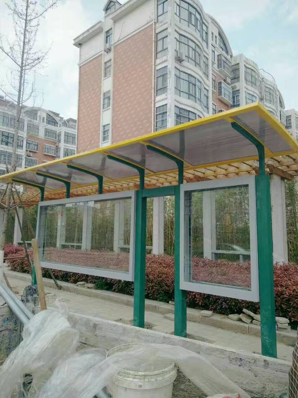 乡镇候车亭全国配送同城生产厂家
