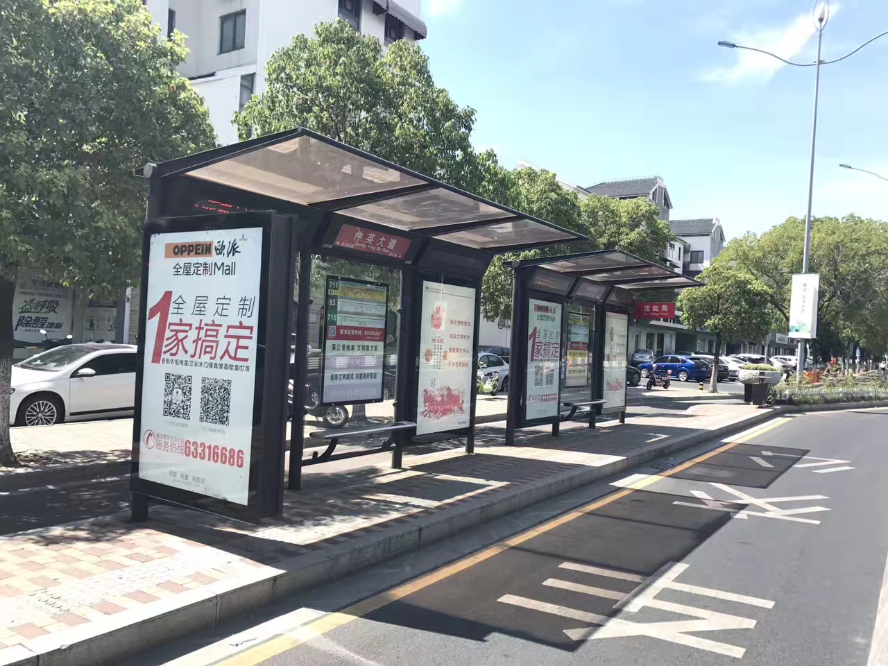候车亭停车场门卫亭出厂价就近发货