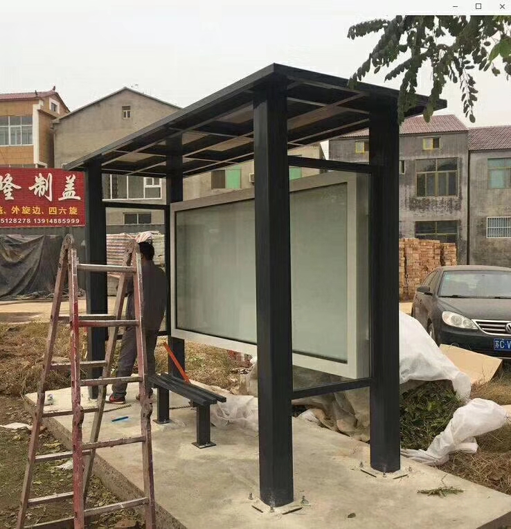 新款候车亭质量保证本地货源