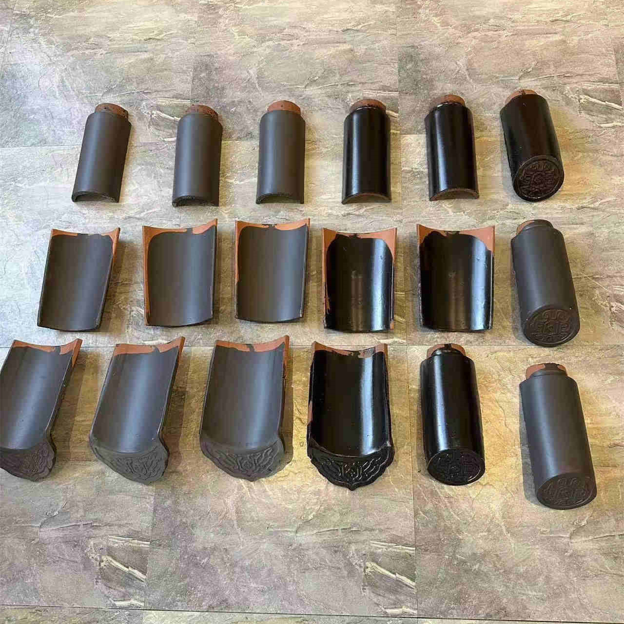 有现货的西班牙筒瓦西式风格屋面瓦基地源头厂家
