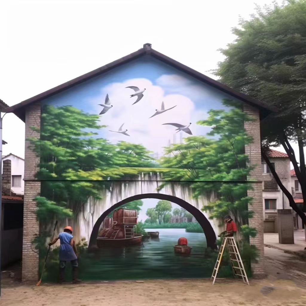南京溧水涂鸦手绘壁画艺术创作当地制造商