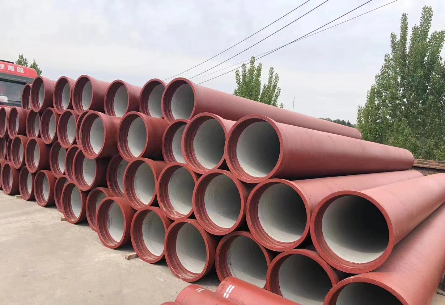 DN100球墨铸铁管常年现货建通铸造厂家当地供应商