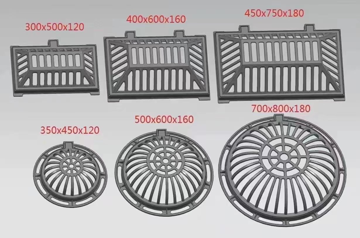 东方市树脂篦子300*500来图定制建通铸造厂家闪电发货