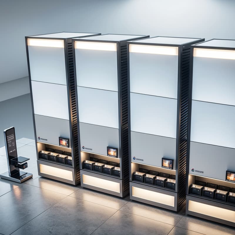 供应智能回转外卖柜_实力厂家