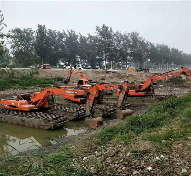 水上挖掘机出租规格